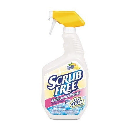Scrub Free ArmHammer, Scrub Free Soap Scum Remover, Lemon, 32oz Spray Bottle, 8PK 3320000105